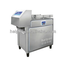 Frozen meat cutting machine